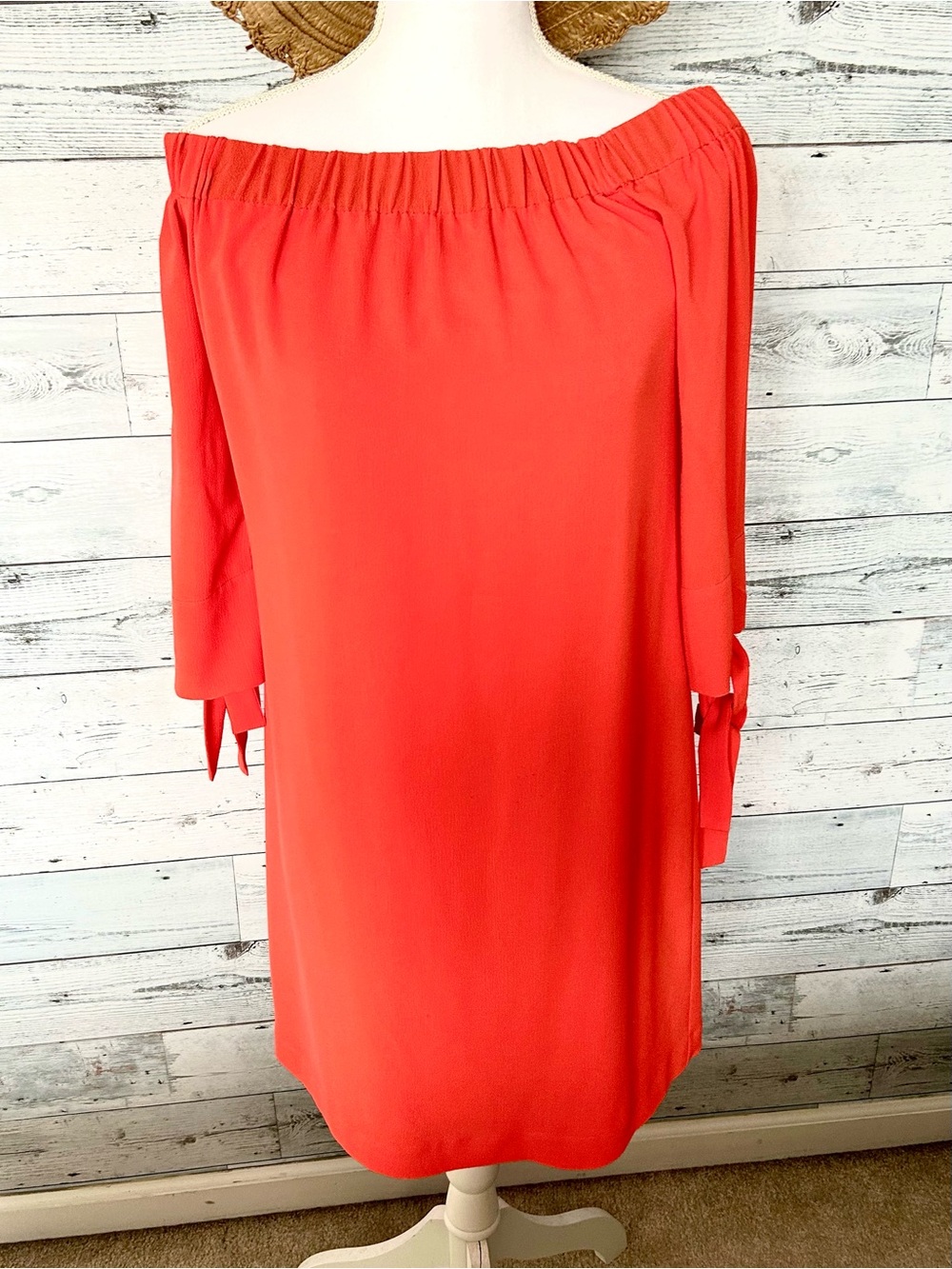 Vince Camuto Vibrant Coral Dress